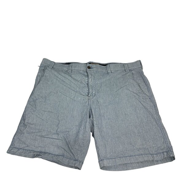 Foundry Mens Comfort Stretch Shorts Size 48 Blue - Picture 1 of 6